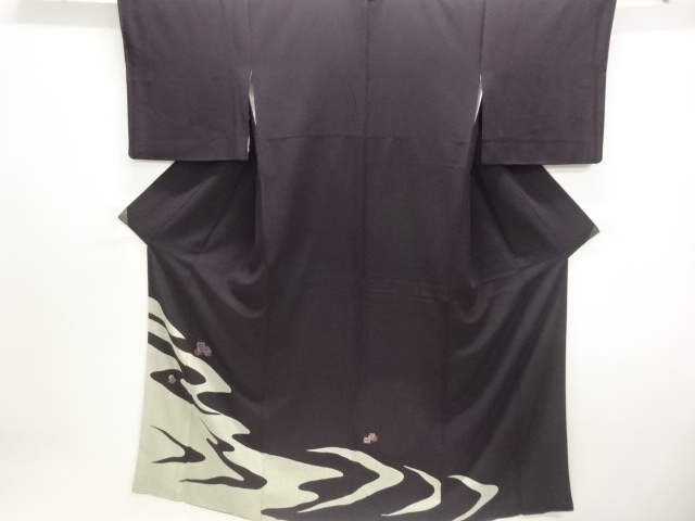 JAPANESE KIMONO / HOMONGI / EMBROIDERY / CLASSICAL PATTERN